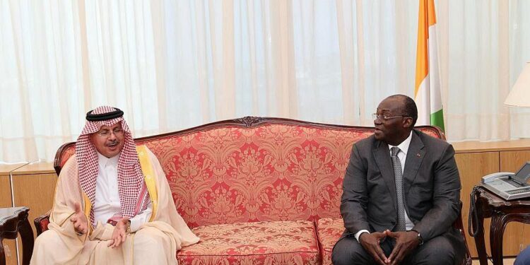 Coopération bilatérale : Koné Meyliet reçoit l’ambassadeur Abdullah bin Hamad ALSOBAIEE