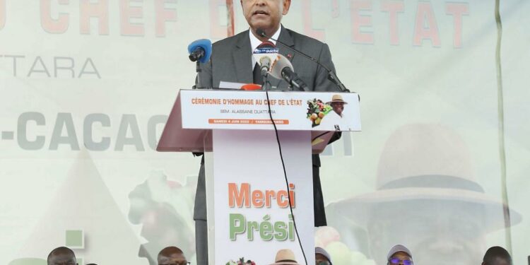 Côte d’Ivoire/Café-cacao : les planteurs rendent hommage au Président Ouattara