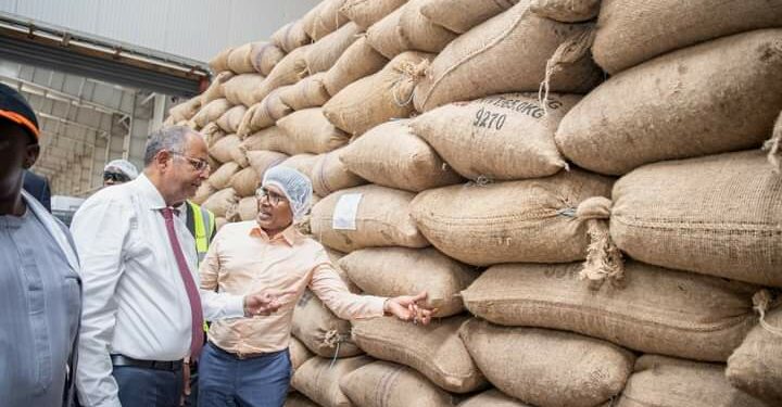Toumodi : Achi inaugure une usine de noix de cajou d’une capacité de 60.000 tonnes/an