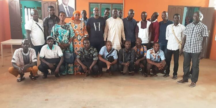 Gagnoa/ Elections des secrétaires départementaux:La liste ‘’Dignité, Loyauté’’ occupe le terrain