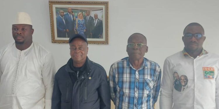 Marahoué/Élection des secrétaires départementaux RHDP: Le sénateur Allomo Paulin pose un acte fort