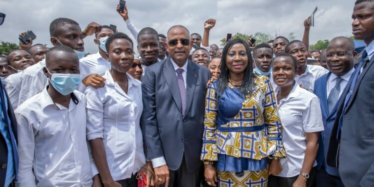 Lancement des travaux du CHU d’Abobo:Allocution de Kandia Camara, Ministre d’Etat, Maire de la Commune d’Abobo