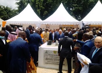 Pose de la première pierre du CHU d’Abobo : le discours du Premier ministre Patrick Achi