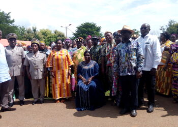 Prikro/Autonomisation des femmes : Goudou Raymonde investit la présidente de la fédération des femmes.