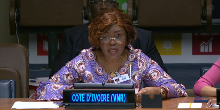 Mise en œuvre des ODD : Niale Kaba présente les avancées de la Côte d’Ivoire