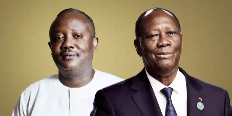 Côte d’Ivoire : Umaro Sissoco Embaló, invité spécial d’Alassane Ouattara à Yamoussoukro