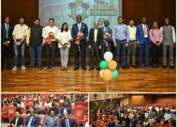 La diaspora ivoirienne  en Inde « vend » la Côte d’Ivoire