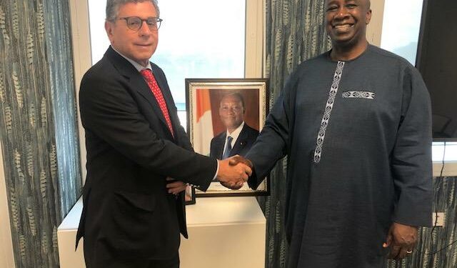 Développement des filières Café-Cacao:L’Ambassadeur Aly Touré s’accorde avec son homologue brésilien. 