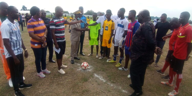 Tiébissou : Le coup d’envoi du Tournoi Dominique Ouattara donné