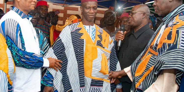 Tingrela: Intronisation du nouveau Chef du Canton Kadlé