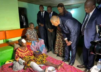 Accident route d&rsquo;Alepé: Achi patrick au chevet des blessés d&rsquo;Attiekoi