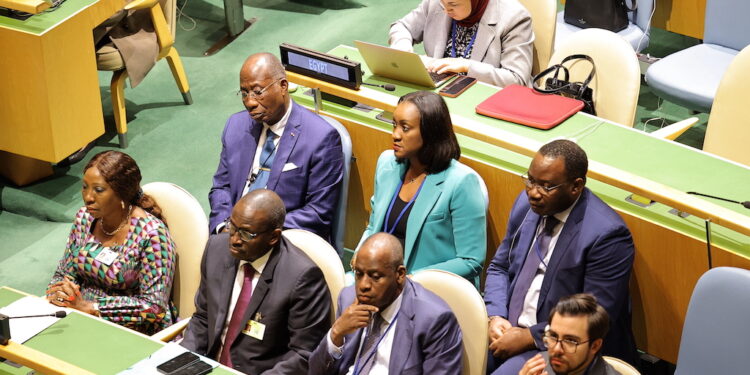 Allocution du Président Alassane OUATTARA, à la 77e Session de l’AG des Nations Unies, et son entretien avec le SG des Nations Unies, M. Antonio GUTERRES le mercredi 21 septembre 2022.