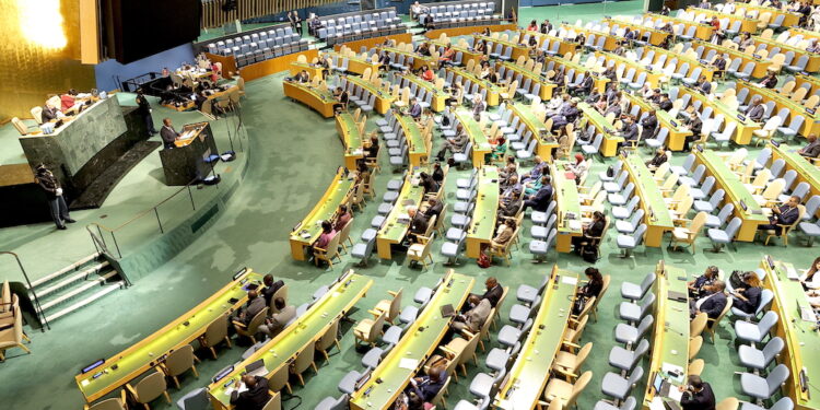 Allocution du Président Alassane OUATTARA, à la 77e Session de l’AG des Nations Unies, et son entretien avec le SG des Nations Unies, M. Antonio GUTERRES le mercredi 21 septembre 2022.