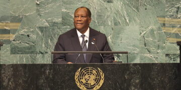 Allocution du Président Alassane OUATTARA, à la 77e Session de l&rsquo;AG des Nations Unies, et son entretien avec le SG des Nations Unies, M. Antonio GUTERRES le mercredi 21 septembre 2022.