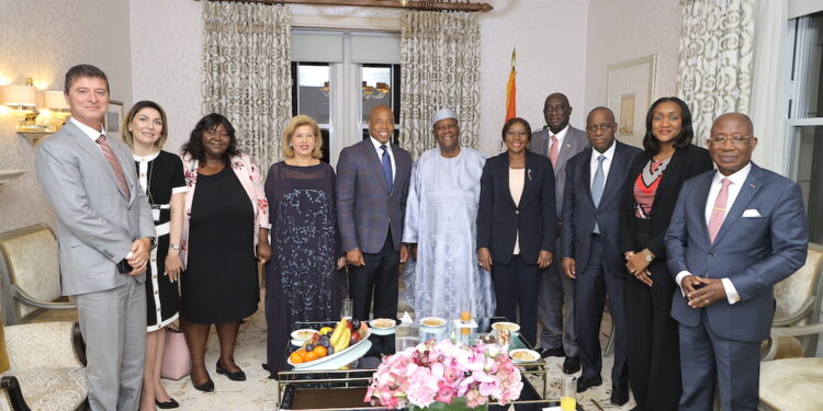 Les photos de l’entretien, du Président Alassane OUATTARA, avec le Maire de New York,  le dimanche 18 septembre 2022