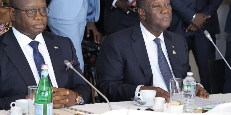 Les photos de la rencontre du Chancelier de la République Fédérale d’Allemagne et les Chefs d’État  africains, le mardi 20 septembre 2022, à New York.