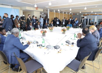 Les photos de la rencontre du Chancelier de la République Fédérale d’Allemagne et les Chefs d’État  africains, le mardi 20 septembre 2022, à New York.