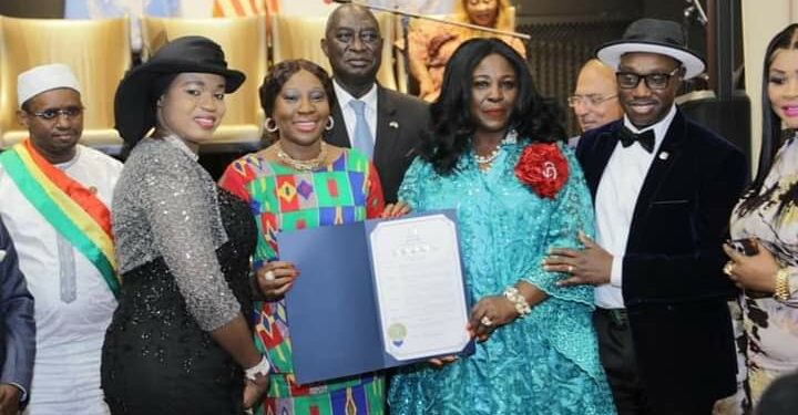 New-York : Kandia Camara reçoit le prix de leadership féminin