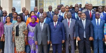 Yamoussoukro: Ahoussou réaffirme son engagement à bâtir avec Bictogo un pouvoir législatif de qualité