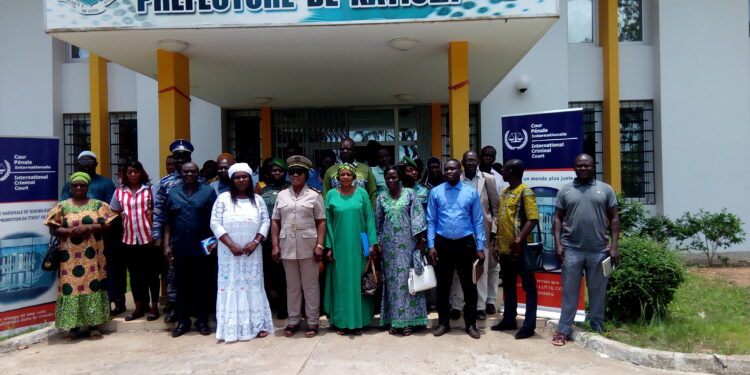 Katiola : La société civile instruite sur la CPI.