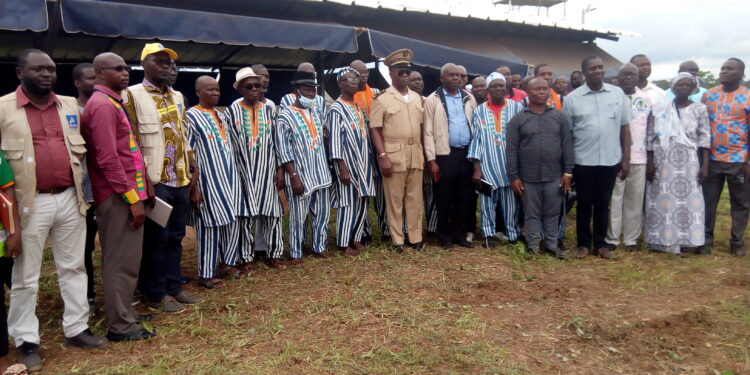 Katiola: L’usine de traitement de boue de vidange ouvre ses portes