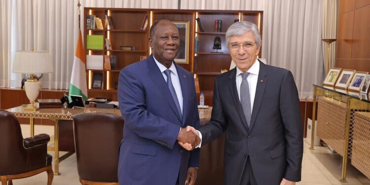 Diplomatie : L’ambassadeur Bouguetaia fait ses adieux au président Ouattara