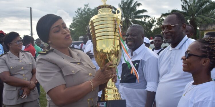 Football, les images de la finale du trophée Alpha Sanogo qui s’est jouée, le dimanche 18 septembre à Tolakro-Tiassalé