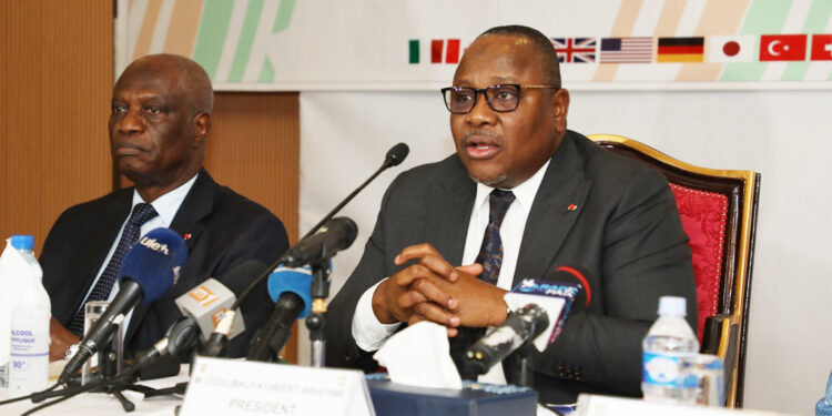 Les photos des échanges de la Cei avec les partis politiques en prélude de la révision de la liste électorale qui aura lieu du 10 au 26 novembre 2022.