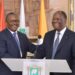 Les photos de l’entretien du Président Ouattara, avec les Faure Gnassingbe du Togo et Umaru S. Embalo, de Guinée-Bissau, Président en exercice de la CEDEAO. les 6 et 7/10/2022 au Palais présidentiel à Abidjan.