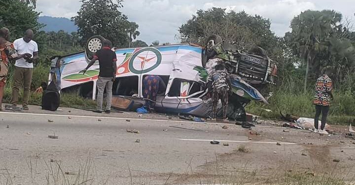 Des Accidents sur l’Autoroute du nord, axe Bouaké -Tiebissou font plusieurs blessés