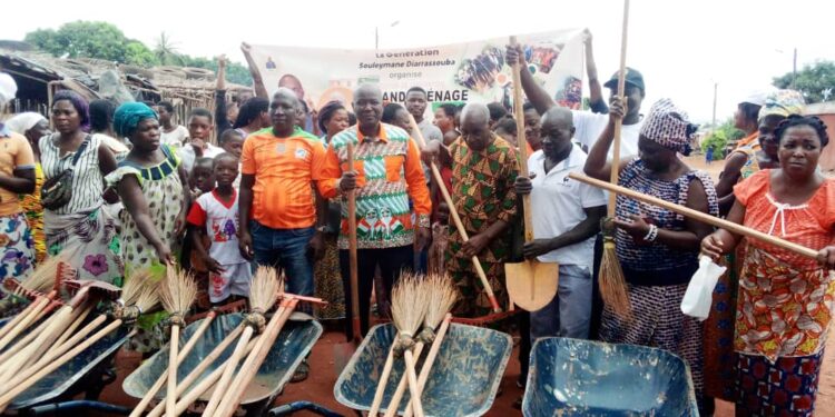 N’dakonankro (Yamoussoukro)/Grand ménage: Le vice-gouverneur lance l’opération
