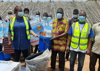 Dananon reçoit du matériel de lutte contre la propagation du Covid-19