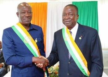 Sénat:  Les Conseils de Ahoussou au nouveau Sénateur Boubacar Koné