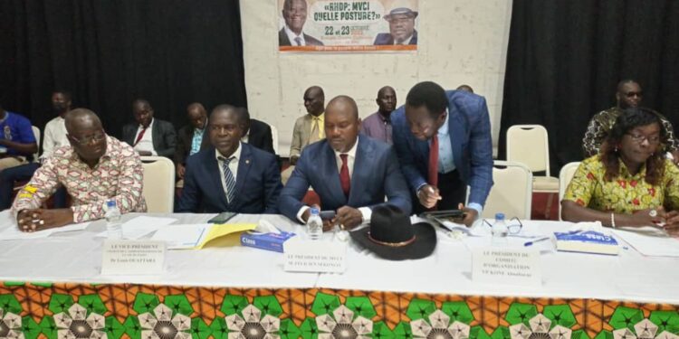 Bouaké / Après sa dissolution en AG: Le MVCI intègre le RHDP