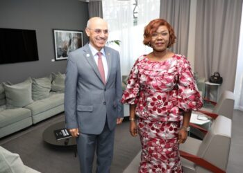 En visite de travail à Abidjan: Le président de la BID reçu par Kaba Nialé