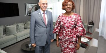 En visite de travail à Abidjan: Le président de la BID reçu par Kaba Nialé