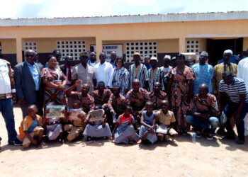 Katiola/Rentrée scolaire 2022 :Thomas Camara fait un don des bâtiments aux écoles