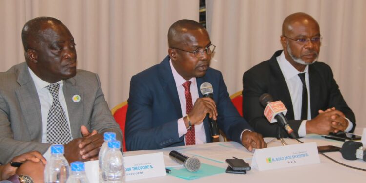 MUPEMENET-CI: Boko (PCA) dévoile le futur siège et annonce la remise de motos aux enseignants le 14 octobre