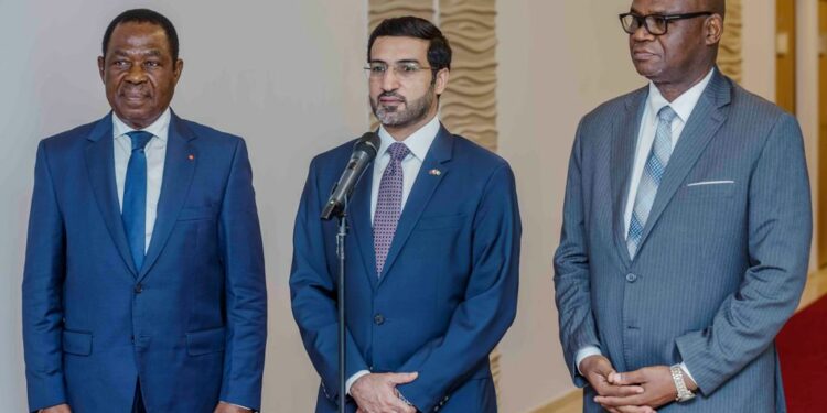 Les photos des audiences du VP Tiémoko Meyliet Koné, avec le Président  (CREPMF), Badanam Patoki, et l’Ambassadeur du Qatar Jaber Al-Marri, le mardi 4 octobre 2022, au Palais de la Présidence à Abidjan