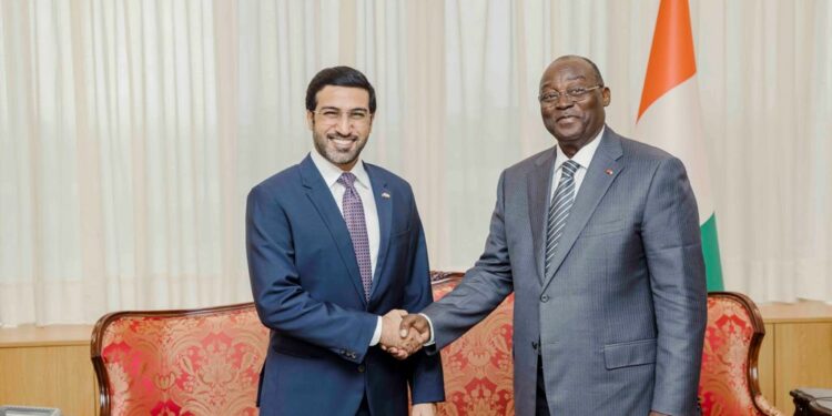 Les photos des audiences du VP Tiémoko Meyliet Koné, avec le Président  (CREPMF), Badanam Patoki, et l’Ambassadeur du Qatar Jaber Al-Marri, le mardi 4 octobre 2022, au Palais de la Présidence à Abidjan