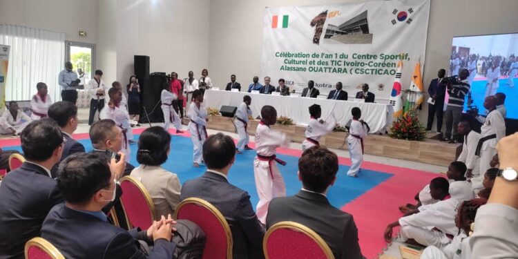 Abidjan : L’an 1 du centre sportif, culturel et des Tic Alassane Ouattara célébré