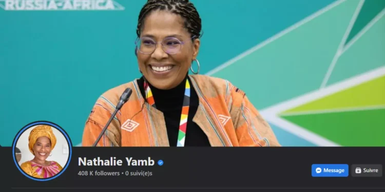 Nathalie Yamb persona non grata en France, les raisons