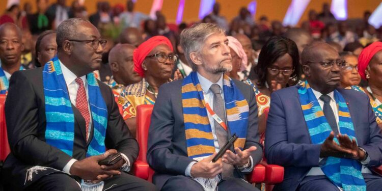 4ème Forum international sur la Retraite dans la Zone CIPRES , présidée par le V-P Tiémoko Meyliet KONE, le 16/11/2022, au Sofitel Abidjan en images.