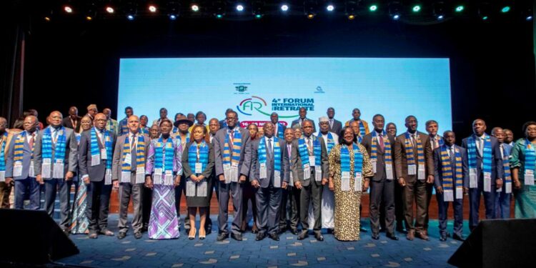 4ème Forum international sur la Retraite dans la Zone CIPRES , présidée par le V-P Tiémoko Meyliet KONE, le 16/11/2022, au Sofitel Abidjan en images.