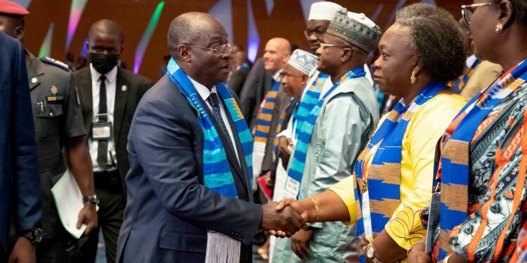 4ème Forum international sur la Retraite dans la Zone CIPRES , présidée par le V-P Tiémoko Meyliet KONE, le 16/11/2022, au Sofitel Abidjan en images.