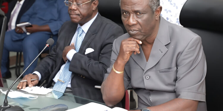 Les photos de l’audience du président de la CEI accordé a une délégation du PPA-CI à son siège à Abidjan II-Plateau.