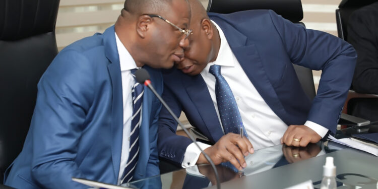 Les photos de l’audience du président de la CEI accordé a une délégation du PPA-CI à son siège à Abidjan II-Plateau.