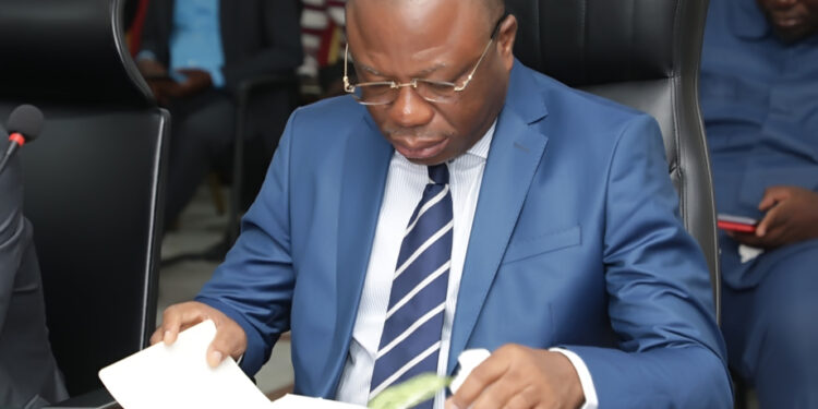 Les photos de l’audience du président de la CEI accordé a une délégation du PPA-CI à son siège à Abidjan II-Plateau.