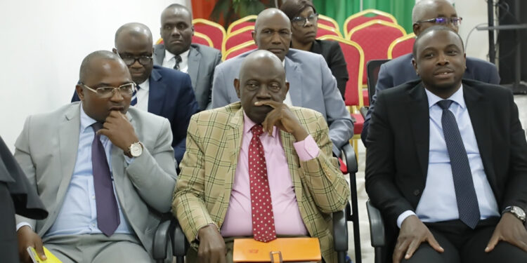 Les photos de l’audience du président de la CEI accordé a une délégation du PPA-CI à son siège à Abidjan II-Plateau.