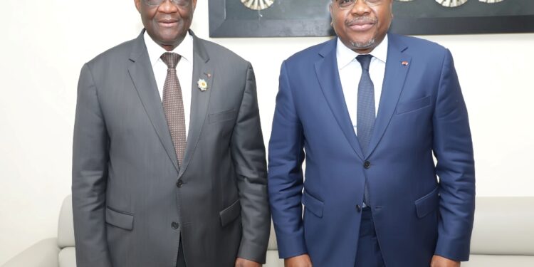 Les photos de la réunion d’information entre le PDCI et la CEI le mercredi 23 novembre au siège de l’institution électorale à Abidjan-Deux plateaux.